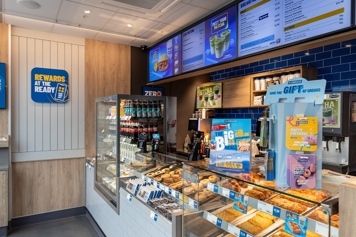 Greggs taking it to the Bridge!